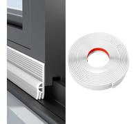 EnixwH Door Seal Draught Excluder for Doors 200cm, Self-Adhesive Door Seal, Door Draught Excluder for Sliding Doors and Windows, Draught Excluder House Door for Wind Protection, Sound Protection, Cold