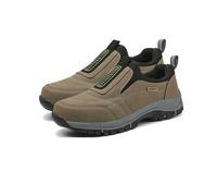 Enjerr Orthopedic Shoes,Ideacloth Shoes for Men,Slip-On Outdoor Sneakers (Khaki,7)