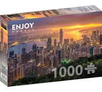 ENJOY-1371 - Hong Kong at Sunrise Jigsaw Puzzle, 1000 Pieces
