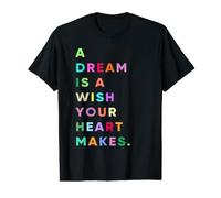 Enjoy A Dream is A Wish Your Heart Makes Cool Quotes Graphic Value Graphic T-Shirt