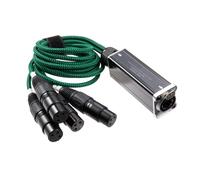 Enjoy balanced digital/analog transfer and clear sound with snake cable to cable for live sound and recording
