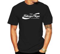 Enjoy Bikram Yoga Meditation Vipassana Hindu T-Shirt Mens Black Tees Unisex Shirt(XX-Large)