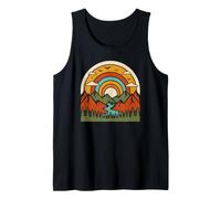 Enjoy Campfire Nights Beside the Peaceful Wilderness River Tank Top