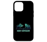 Enjoy Capitalism Bull Bear Stock Market Trader Case for iPhone 12 mini