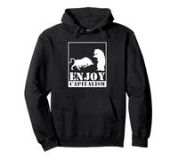 Enjoy Capitalism Bulls and Bears Pullover Hoodie