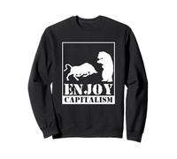 Enjoy Capitalism Bulls and Bears Sweatshirt