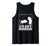 Enjoy Capitalism Bulls and Bears Tank Top