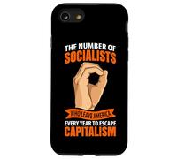 Enjoy Capitalism Freedom Conservative Gag Gift Antisocialist Case for iPhone SE (2020) / 7/8