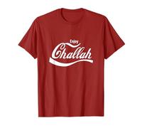 Enjoy Challah Baking Jewish Bread Shabbat Shalom Kosher Food T-Shirt