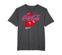 Enjoy Coca Cola Cherry Coke Outrageous! T-Shirt, Men's Big and Tall, Dark Heather Grey, 4X Tall