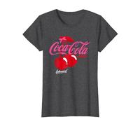 Enjoy Coca Cola Cherry Coke Outrageous! T-Shirt, Women, Dark Heather Grey, X-Large