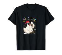 Enjoy Cold Brew Coffee with a Cool Hen in the Night City T-Shirt