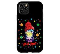 Enjoy Cute Colorful Christmas Cat Let's Snow Graphic Fun Case for iPhone 11 Pro