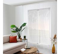 Enjoy Home - Moustik Net Curtain - 8 cm Rod - Mosquito Protection - 100% Polyester White - 140 x 240 cm - Colour: White