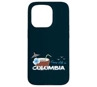 Enjoy Life in Colombia South America Vacation Souvenir Case for iPhone 15 Pro