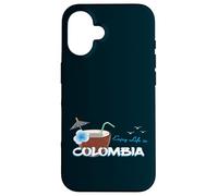 Enjoy Life in Colombia South America Vacation Souvenir Case for iPhone 16