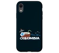 Enjoy Life in Colombia South America Vacation Souvenir Case for iPhone XR