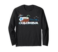 Enjoy Life in Colombia South America Vacation Souvenir Long Sleeve T-Shirt