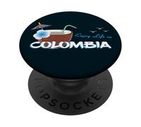 Enjoy Life in Colombia South America Vacation Souvenir PopSockets Adhesive PopGrip