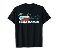 Enjoy Life in Colombia South America Vacation Souvenir T-Shirt