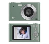 Enjoy Photography Compact Rechargeable Digital Camera with For 16x Zoom and 48MP (green)