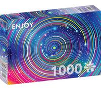 Enjoy Puzzle - 1000 Piece Jigsaw Puzzle - Box - Advanced - Unisex from 14 Years - Abstract Space - 1 Set, 1000 Pieces