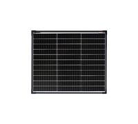 enjoy solar 50W 12V monocrystalline solar panel, 182mm solar cells 10 busbars solar panel ideal for motorhome, balcony system, garden housing, boat