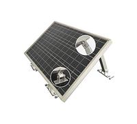 enjoy solar Aluminium Adjustable Bracket with 10°-30° Angle for Solar Panel, Solar Module, Suitable for All Module Widths (Screws and Nuts Included)