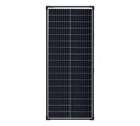 enjoy solar High Efficiency Monocrystalline Silicon 80W 12V Solar Panel, Black Corrosion-Resistant Aluminium Frame, IP68 Junction Box, Ideal for Motorhome, Balcony System, Garden Housing, Boat