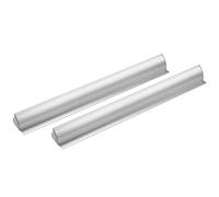 enjoy solar Solar Panel Aluminium 550 mm Bracket, Spoiler Roof Guide in Silbel, Ideal for Motorhomes, Caravans, Boats