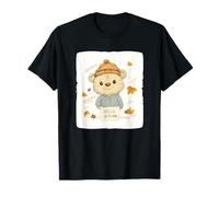 Enjoy The Fall Breeze with This Cheerful Teddy Bear T-Shirt