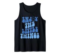 Enjoy The Little Things Happy Face Aesthetic Tank Top