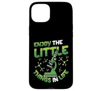 Enjoy The Little Things In Life Microbiology Biologist Case for iPhone 15 Plus