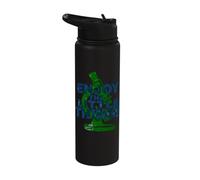 Enjoy The Little Things Microscopic Fun Stainless Steel Insulated Water Bottle