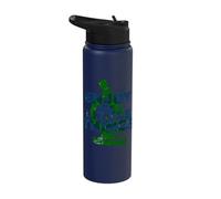 Enjoy The Little Things Microscopic Fun Stainless Steel Insulated Water Bottle