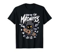 Enjoy The Madness Skateboard Bear Mascot Skater T-Shirt