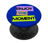 ENJOY THE MOMENT - Neon Design PopSockets Adhesive PopGrip