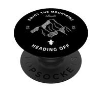 Enjoy the Mountains Existential Penguin Viral Meme But Why PopSockets Adhesive PopGrip