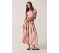 Enjoy the Stripe Gaucho Pants by Intimately at Free People in Tea Party Combo, Size: Medium - female