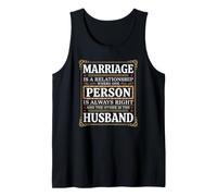Enjoy This Sarcastic Husband Quote for Your Loving Spouse Tank Top
