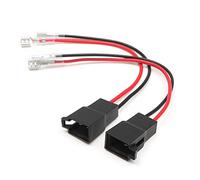 ENJOY-UNIQUE Car Speaker Adaptor Wire Cable Wiring Harness Connector Replace Front Centre Dash Speaker Wire Plug compatible with Vauxhall/Renault/Volkswagen/Nissan/Audi 1 Pair 15 cm