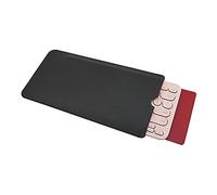 ENJOY-UNIQUE Keyboard Protective Case Cover Compatible with Logitech Pebble Keys 2 K380s, K380, PU Leather Portable Travel Case Sleeve Skin, Not Included Keyboard (Black)