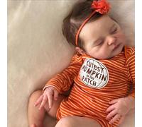 Enjoy with Love New 19inch Laura Newborn Baby Size Already Finished Reborn Baby Doll 3D Skin Hand Detailed Painted Skin Visible Veins