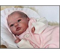 Enjoy with Love New 19Inch Reborn Doll Kit Evi Lifelike Soft Touch Fresh Color Unfinished Unpainted DIY Doll Parts