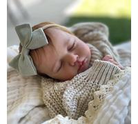 Enjoy with Love New 19inch Soft Body Loulou Newborn Baby Reborn Doll Lifelike Soft Touch Cuddly Baby Multiple Layers Painting 3D Skin