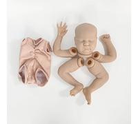 Enjoy with Love New 20inch Clearance Newborn Baby Reborn Doll Kit Baby Quinlyn Lifelike Soft Touch Fresh color Unfinished Doll Parts DIY Toys
