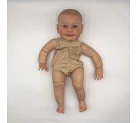 Enjoy with Love New 22inch Lifelike Reborn Doll Kit Zoe Baby Already Painted Unfinished Doll Parts DIY Toys