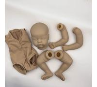 Enjoy with Love New Clearance 19inch Lifelike Reborn Doll Kit Unfinished Doll Parts DIY Toys Original Quinbee Reborn Doll Kit New Limbs