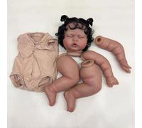 Enjoy with Love New Lifelike Pickle in Dark Skin 24inch Kit Already Painted Doll Parts Cute Birthday