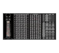 Enjoyard Ultimate Ukulele Practice Mat Ukulele Chord Chart 80x40cm Rubber Practice Guide - Chords, Intervals & Diatonic Progressions for Beginners & Pros